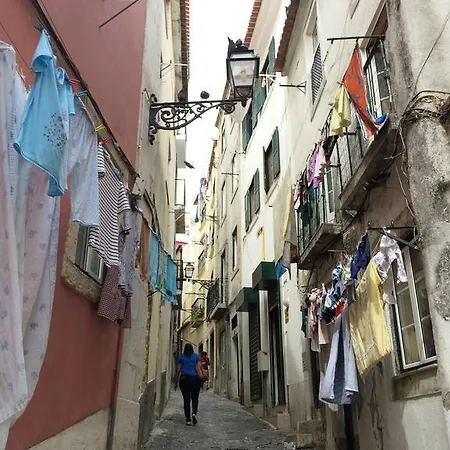 Alfama's Nest Adica Patio Lägenhet Lisboa